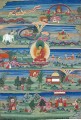 Thangka Jataka Cuentos del budismo butanés